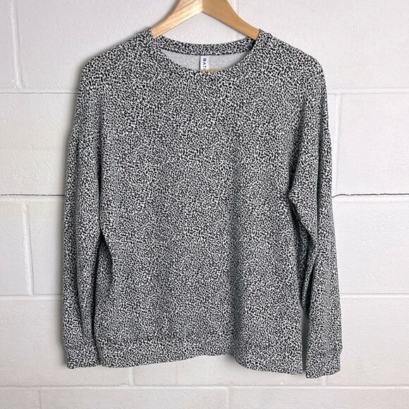Athleta studio to street printed pullover sweatshirt - Picture 1 of 6